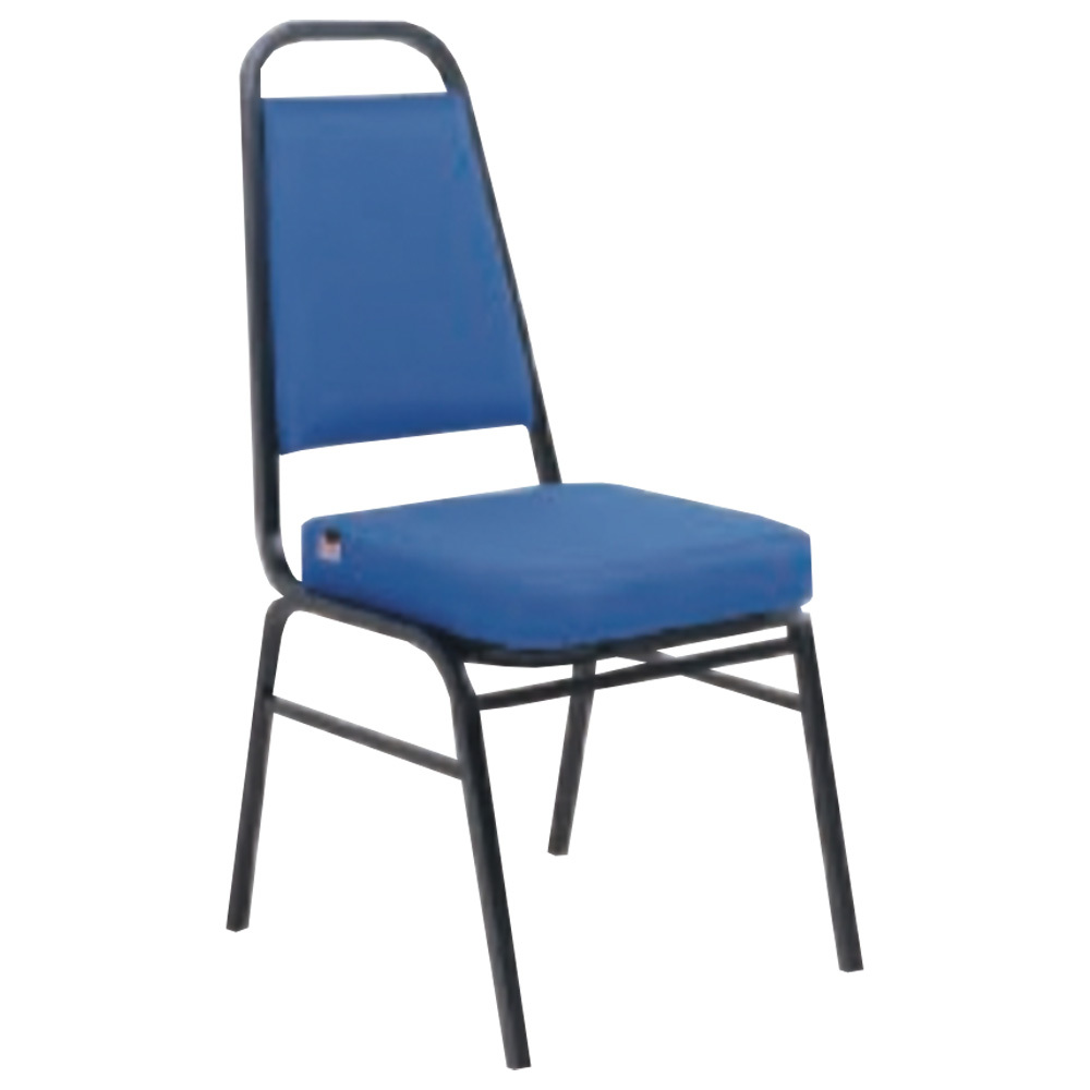 Tekkashop SDEC145 Functions Style Fabric Cushion Metal Frame Stackable Event Chair