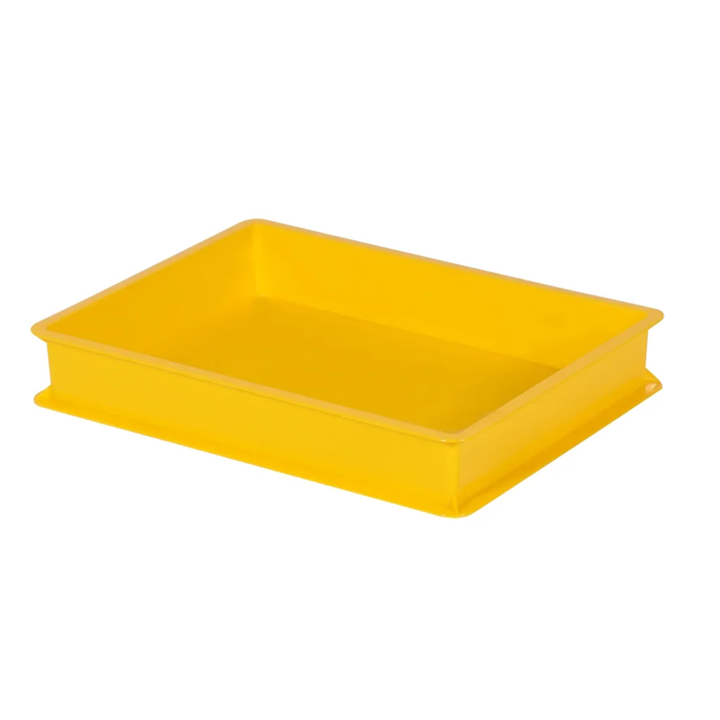 Industrial Food Grade PP Plastic Lightweight Stackable Medium Food Tra, FLFT25