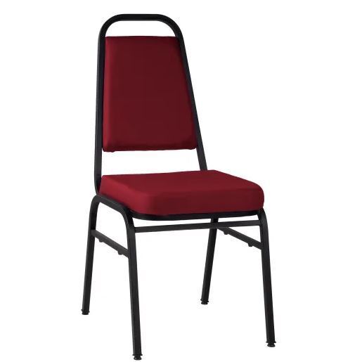 Tekkashop SDBC135 Malaysian Standard Stackable Fabric Cushion Hotel Banquet Dining Chair