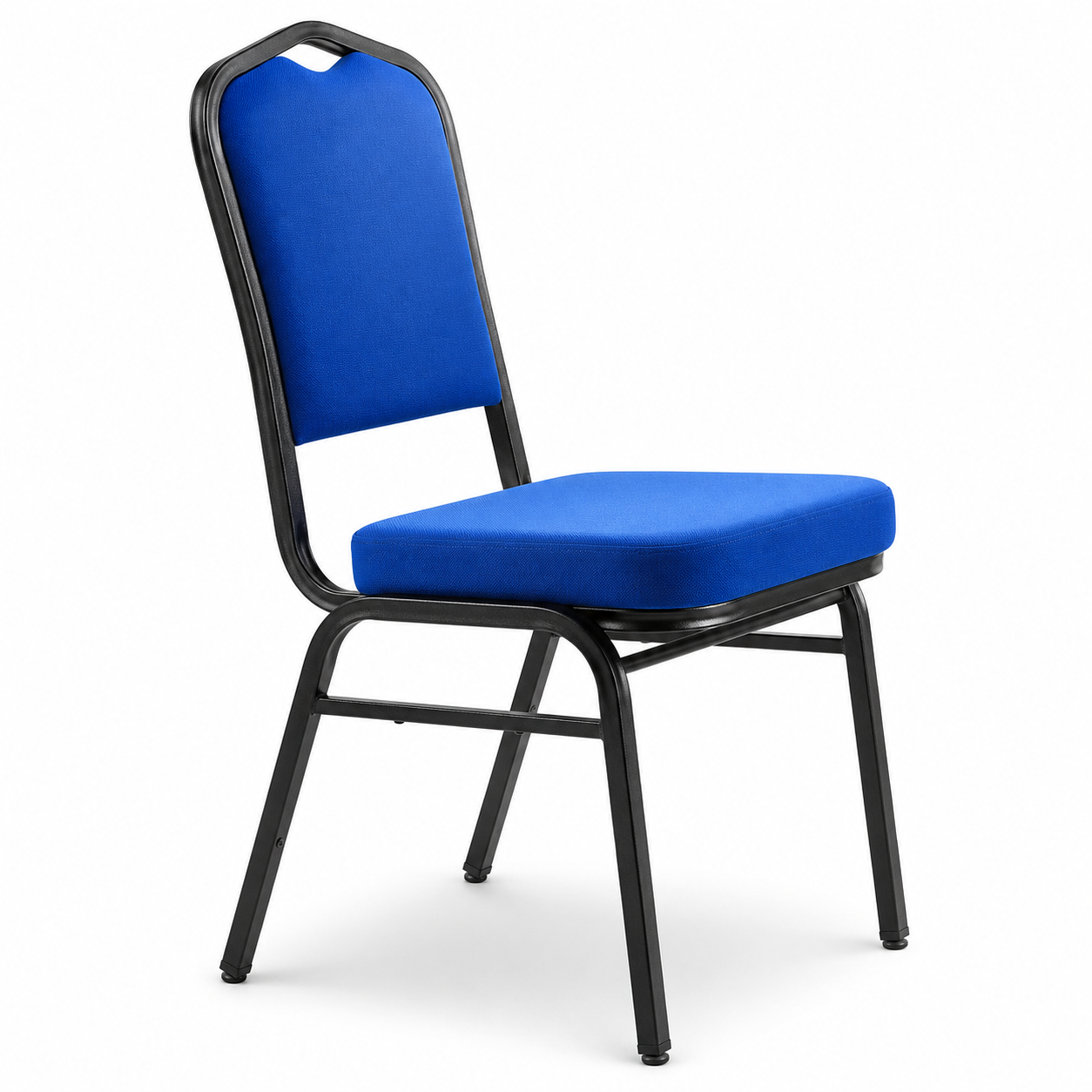 Tekkashop SDBC174 Ordinary Standard Style Stackable Fabric Cushion Hotel Banquet Dining Chair
