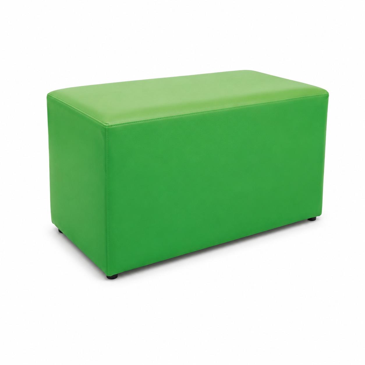 Tekkashop YSCB409 Comfortable Rectangular Cushion Bench with Padded Seat and Durable PVC Upholstery