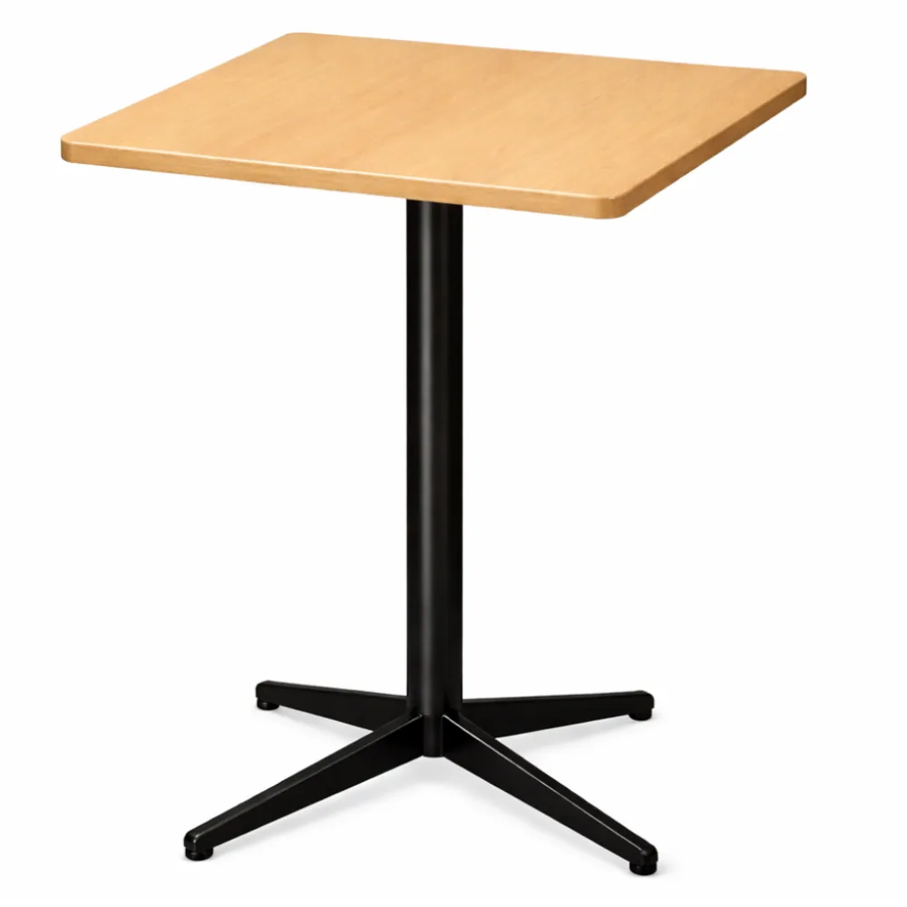 Industrial Square 4 Pax Dining Table Melamine Table Top with Powder-co, MWDT487