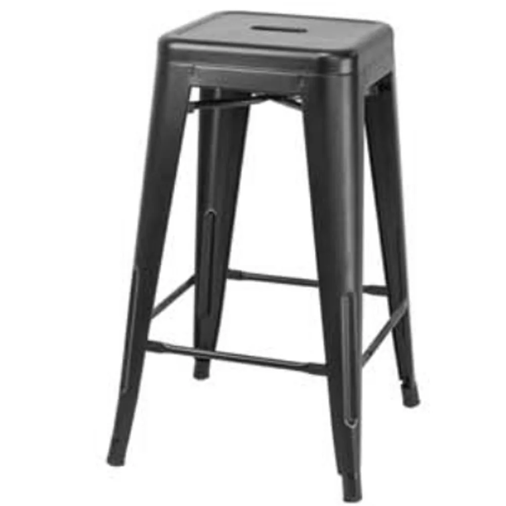 Industrial Style Pub Bistro Restaurant Grade Stackable Mild Steel Meta, SIBS225