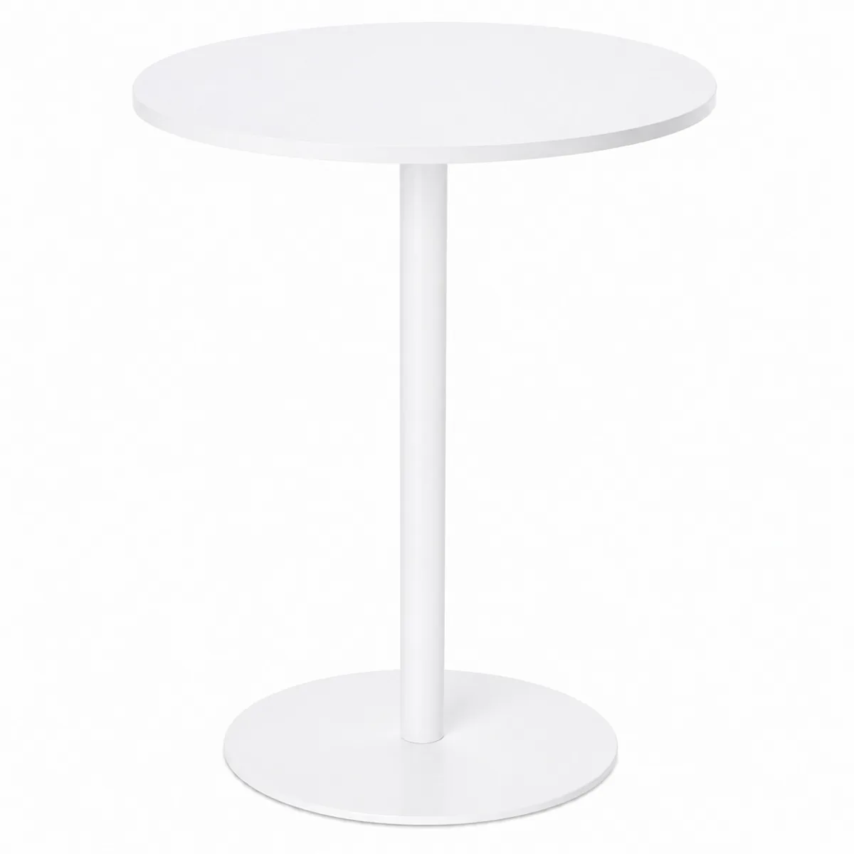 Modern Restaurant Cafe Round Bar Table with Metal Pedestal Base 600mm, SIBT5191