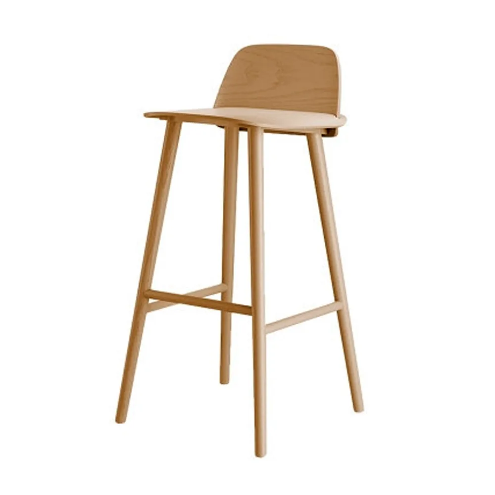 Japanese Style Commercial Grade Cafe Restaurant Dining Bar Stool High , SILC550