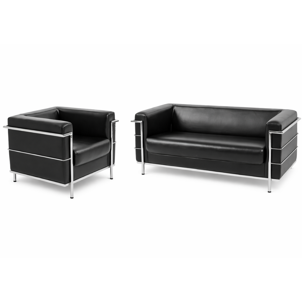 PU Leather Office Sofa
