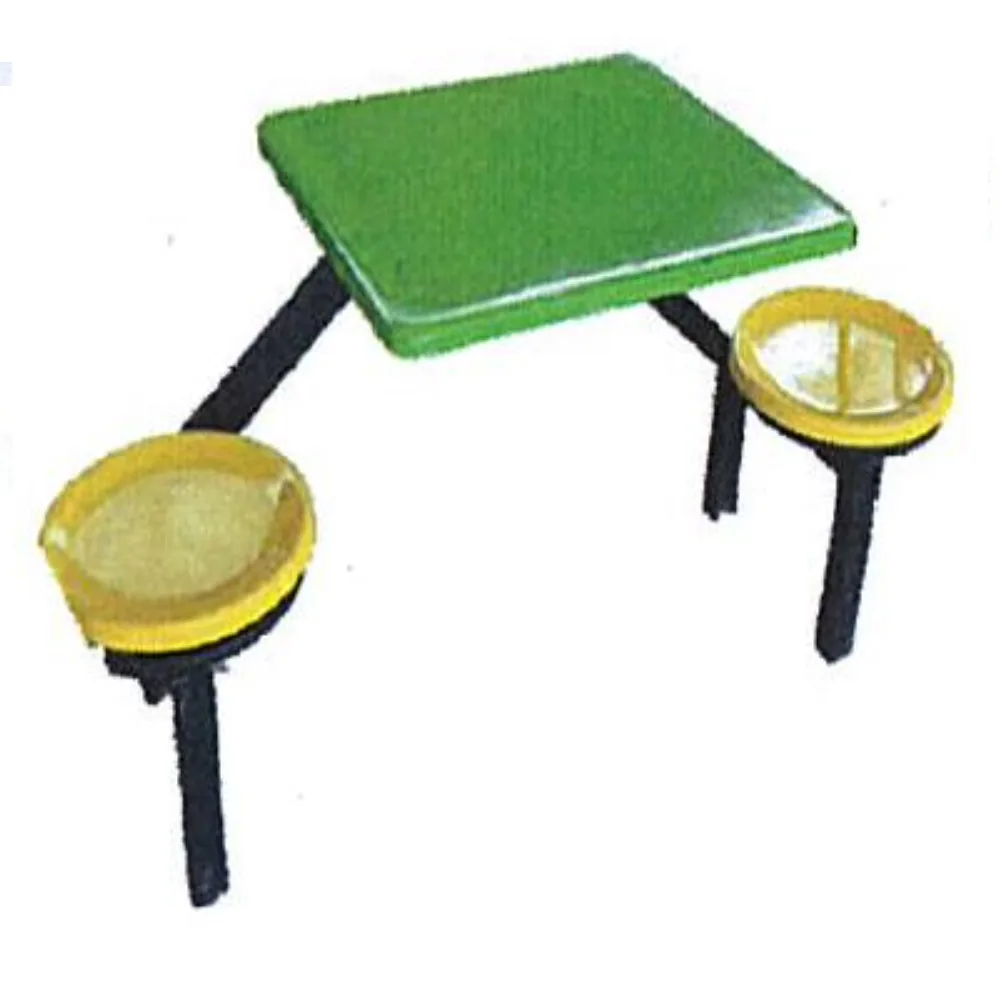 Retro Style Fast Food Chain Outdoor 2 Pax Dining Table and 2 Joint Din, TNDT550 (view 3)