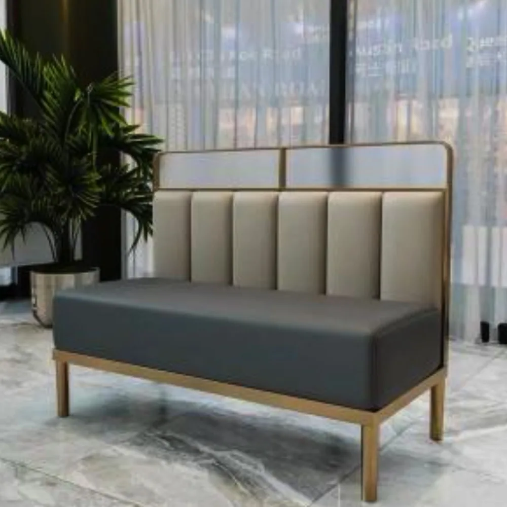 Commercial Use PU Leather Cushion Restaurant Dining Long Bench with P, YTDB01 (view 2)